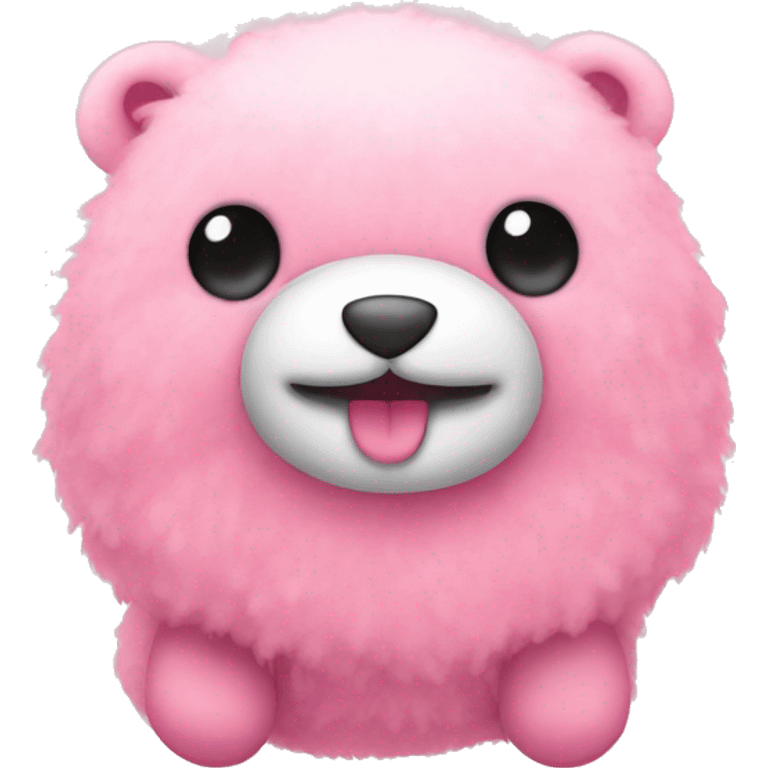 cute pink stuffed animal emoji