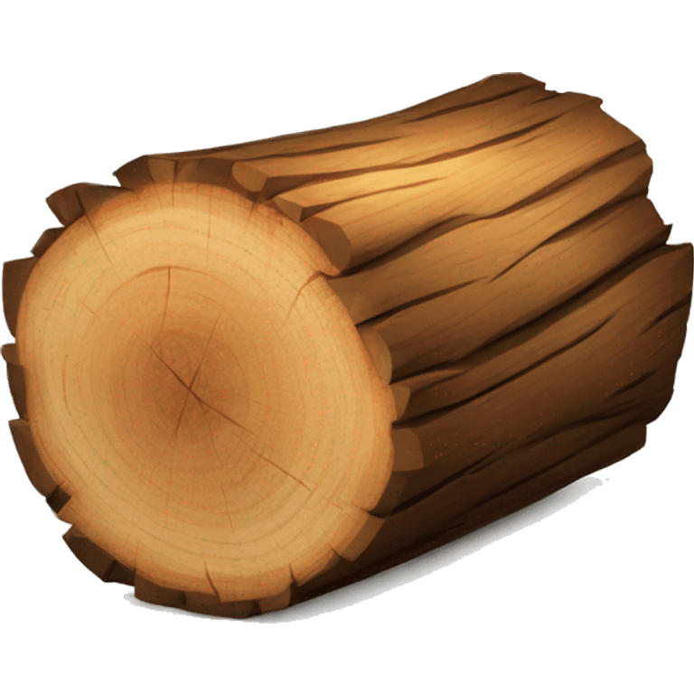 wood logs emoji