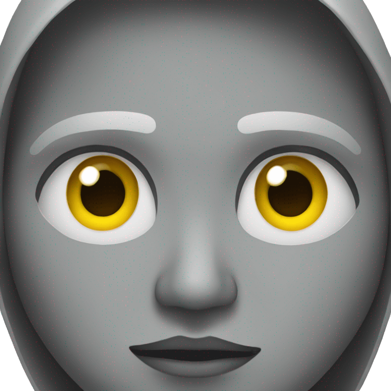 Emoji with a glimpse into the soul emoji