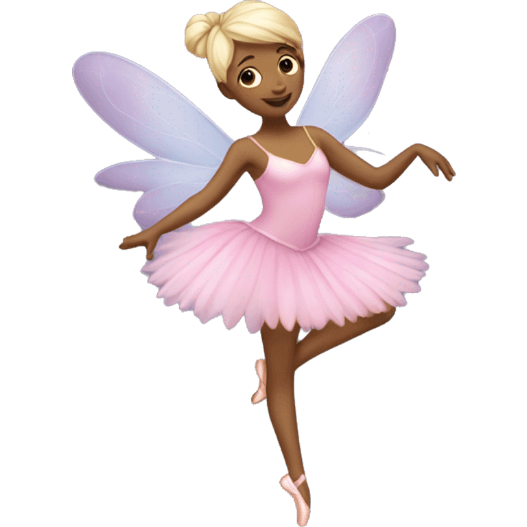 Fairy with ballet emoji