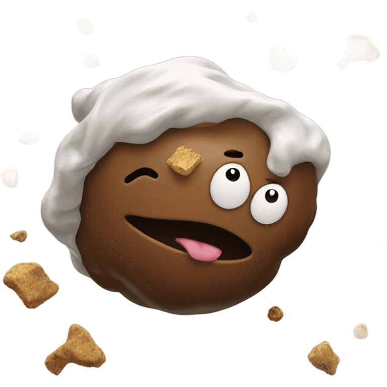 Poop but if it was in orbit  emoji