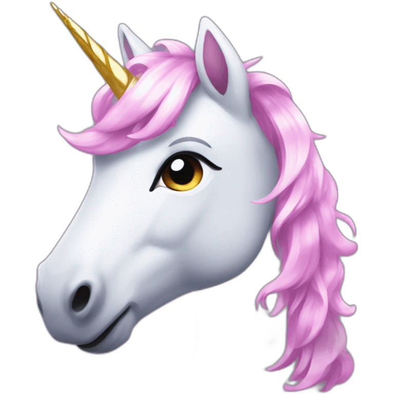 sparkling unicorn emoji