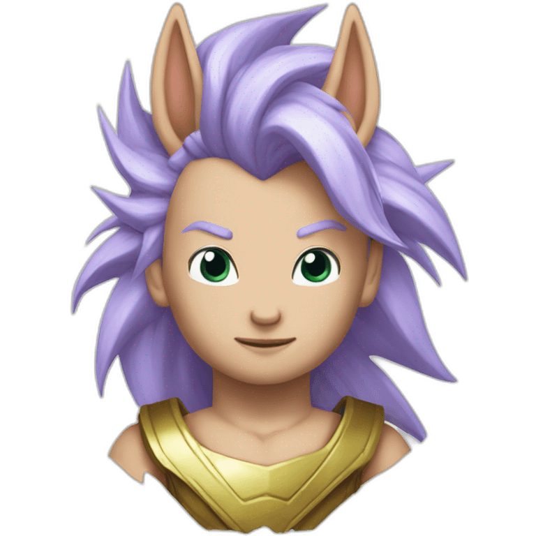 saiyan unicorn emoji