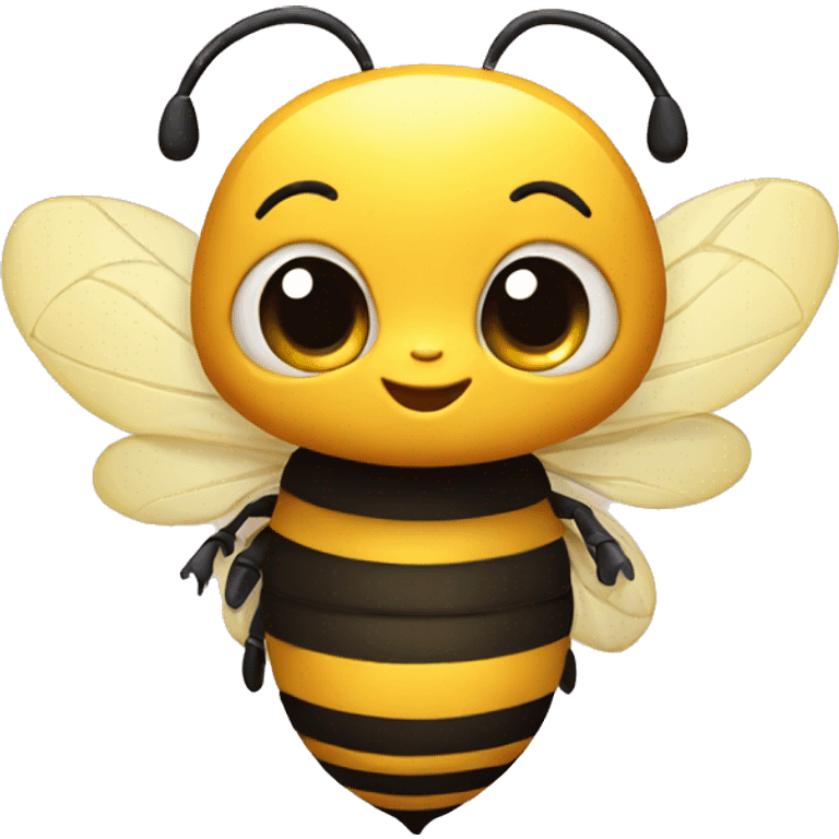 Cute bee  emoji