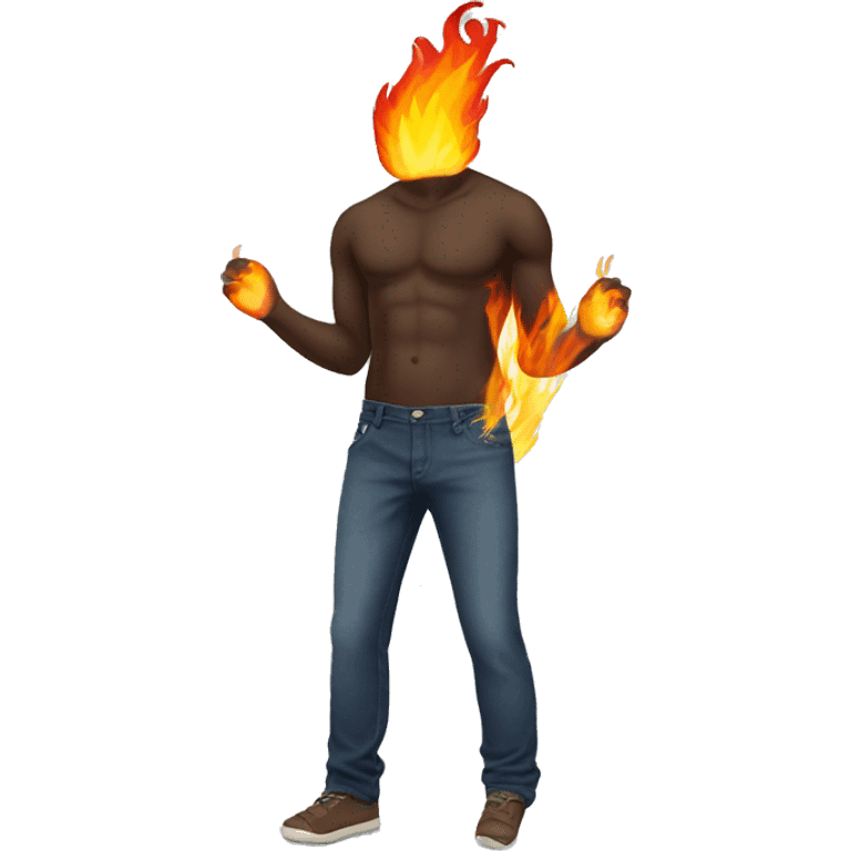 Pants on fire emoji