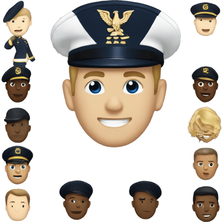 Go Navy Beat army emoji