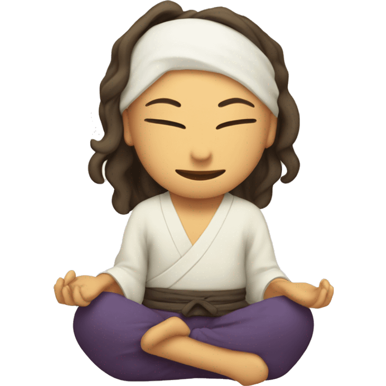 TEA ZEN YOGA SLELF-LOVE emoji