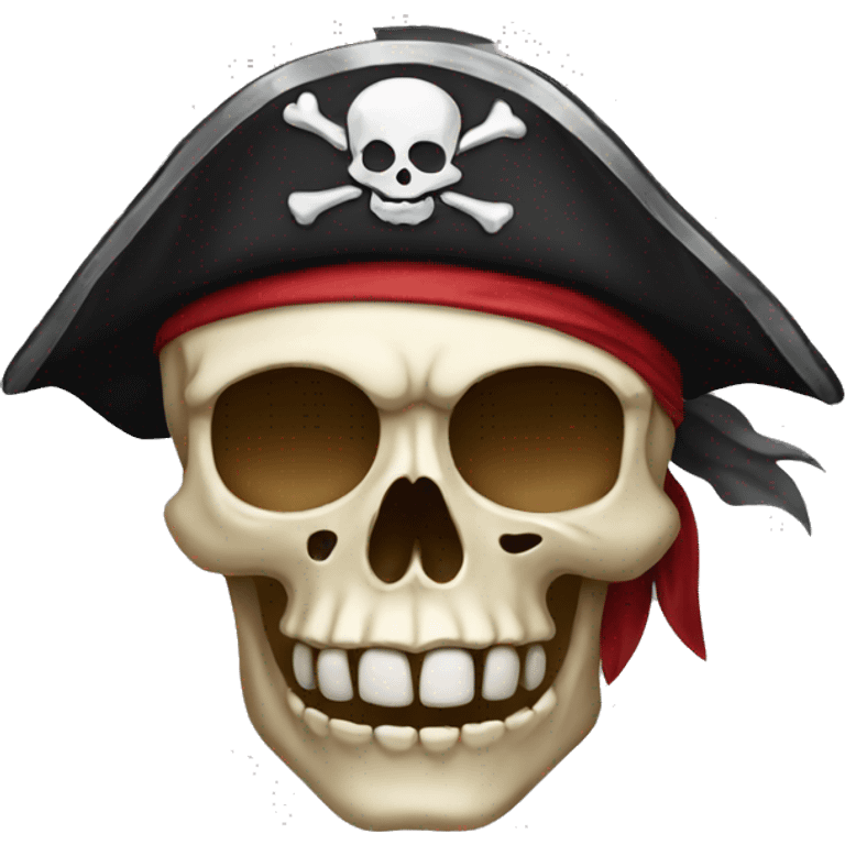 pirate skull emoji