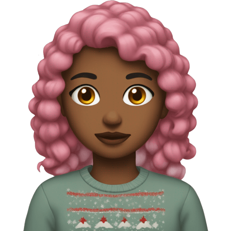 Soft girl Christmas   emoji