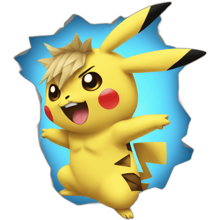 ripped pikachu emoji