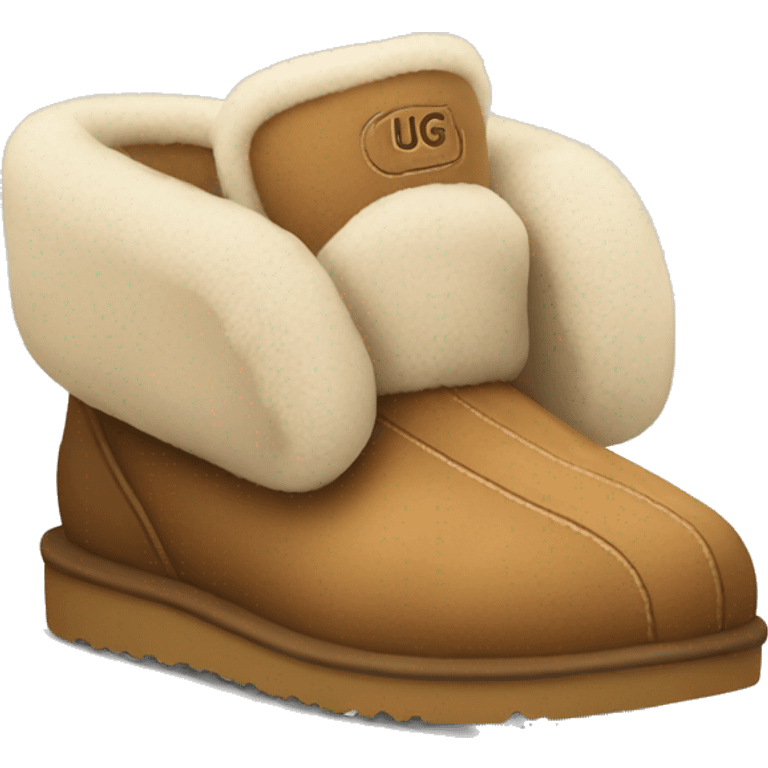 Ugg slippers  emoji