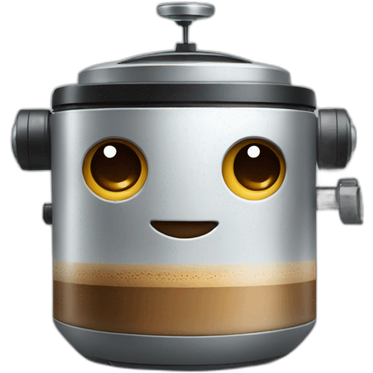 coffee robot emoji