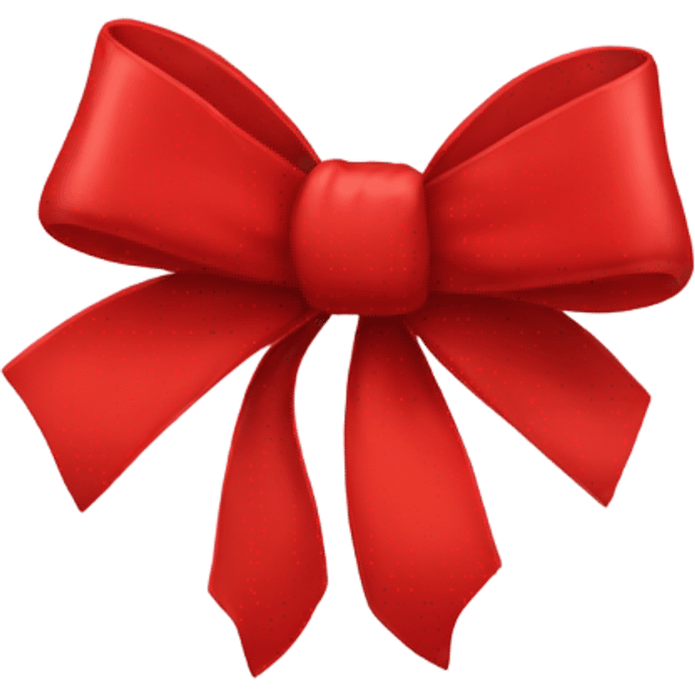 red bow emoji