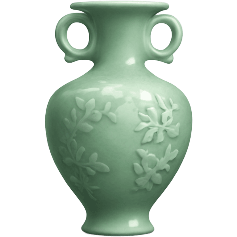 celadon ceramic vase emoji