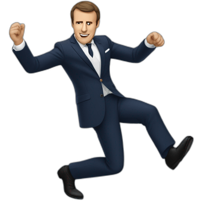 macron qui danse emoji