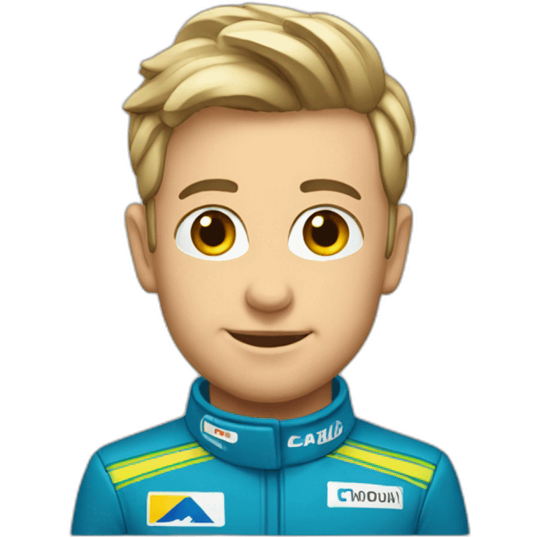 F1 alpine emoji