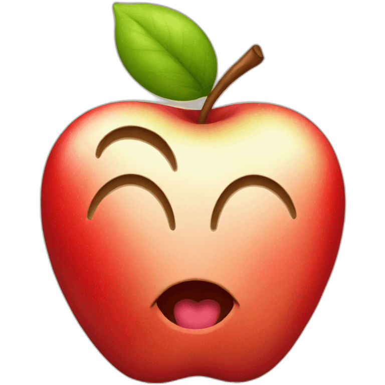 Love apple emoji