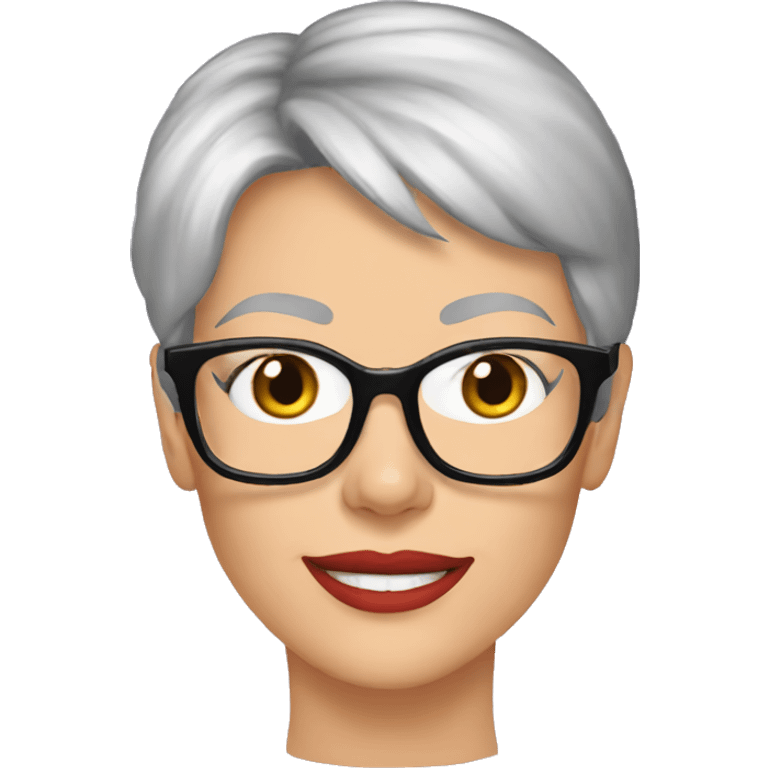 jamie lee curtis cartoon wearing tee emoji