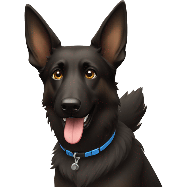 	Belgian shepherd play video game emoji