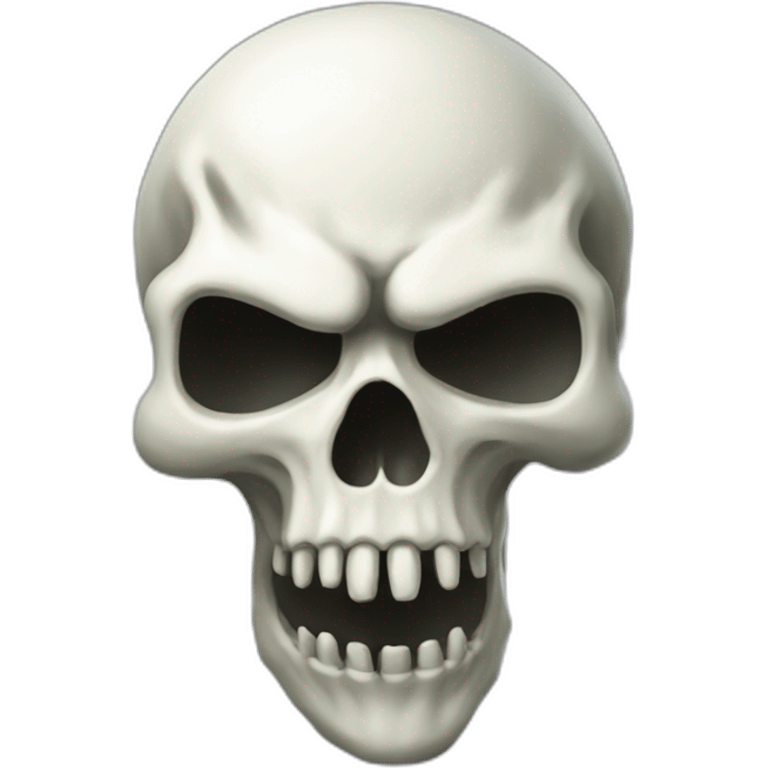 Ghost skull from Call of duty ghosts game emoji