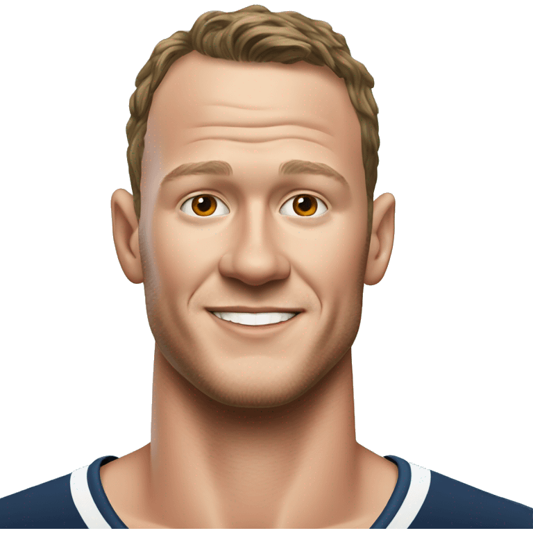 Jonathan Toews as beach bum emoji