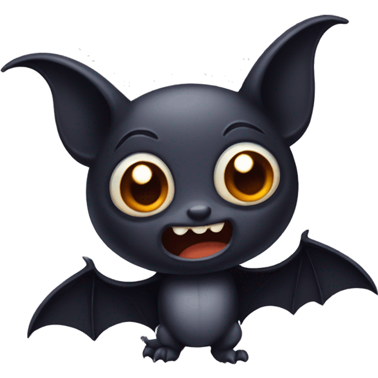 cute hallween bat emoji