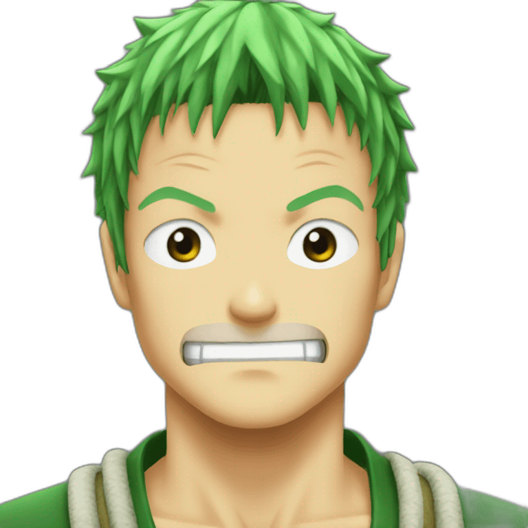 Zoro from One Piece emoji