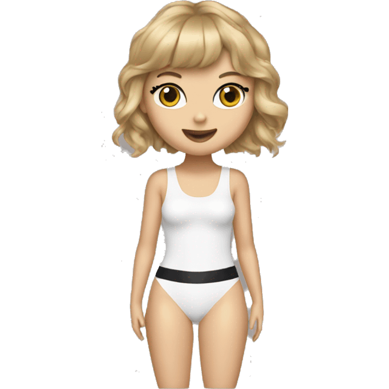 Taylor swift in a body suit  emoji