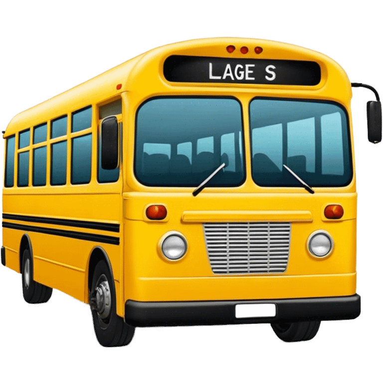 yellow lagos nigeria danfo bus emoji