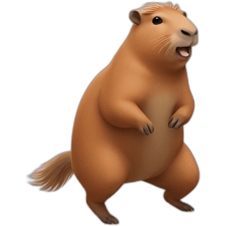 dancing capybara emoji