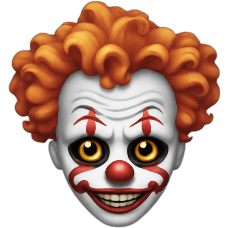 Dead clown emoji