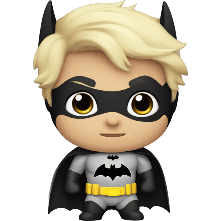 chibi batman emoji