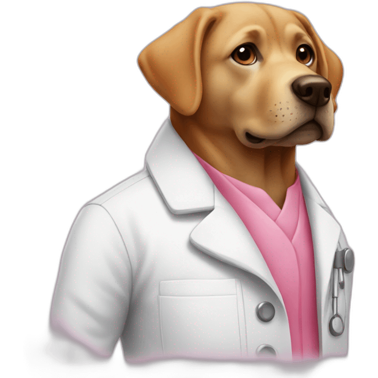 pink lab coat emoji