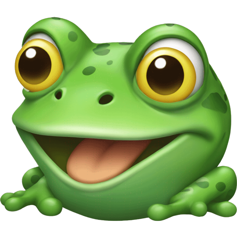 Gay frog emoji