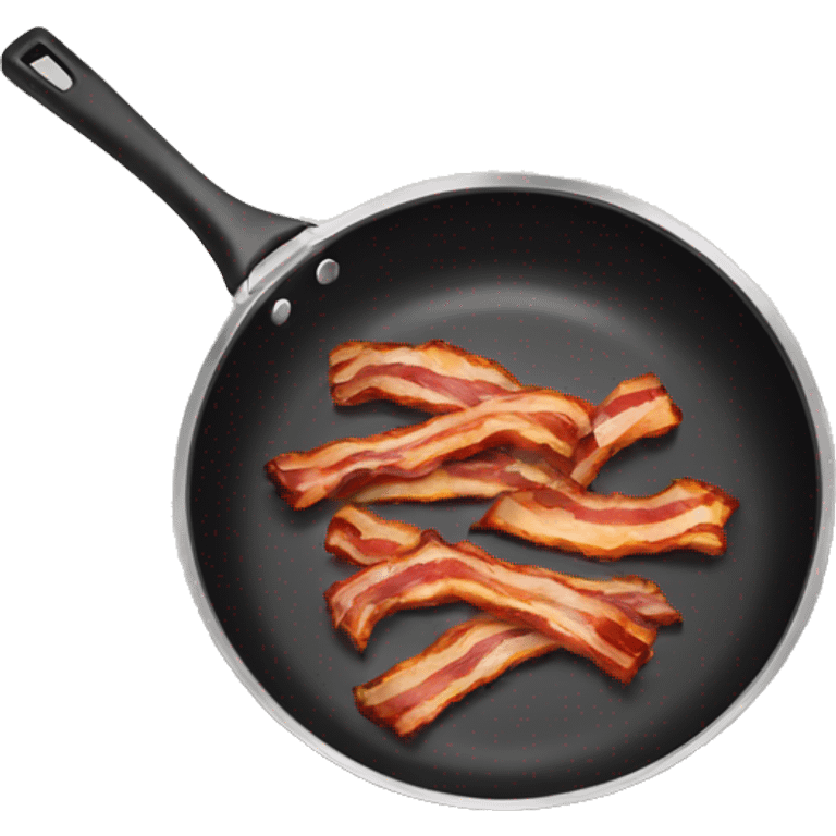 Frying Pan with bacon emoji