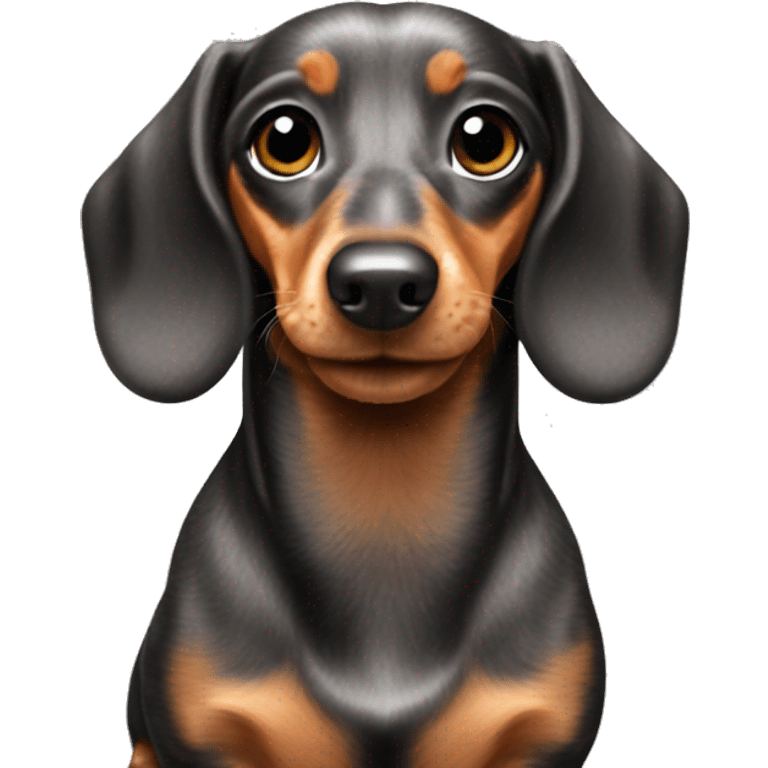 Dabble dapple mini dachshund  emoji