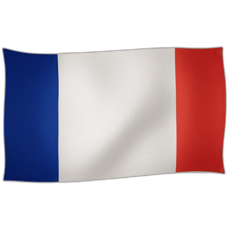 french flag with a red crossmark on it emoji