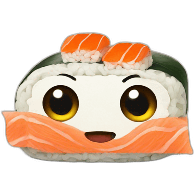 sad sushi emoji