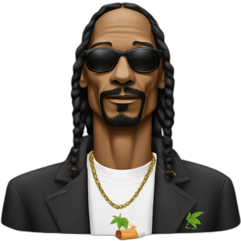 snoop dogg smoking a joint emoji