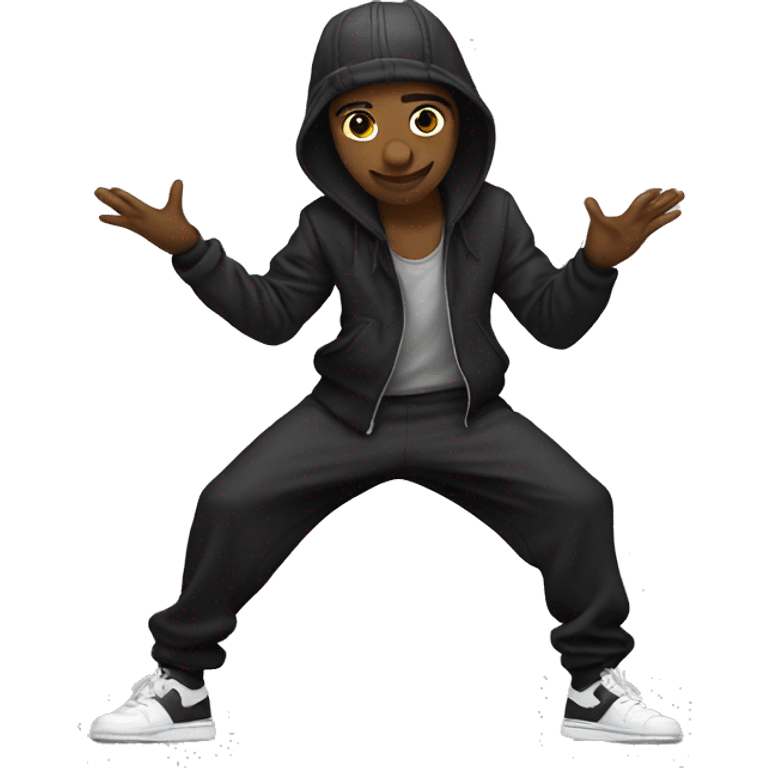 dance hip hop emoji