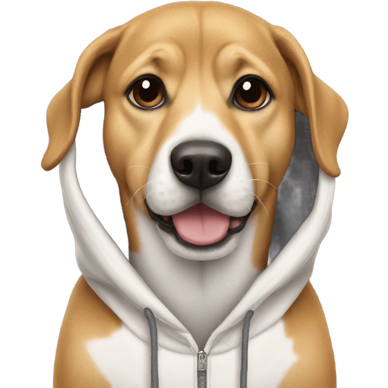 dog hoodie emoji