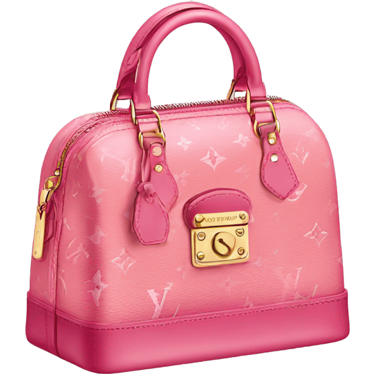 Pink Louis Vuitton Bag emoji