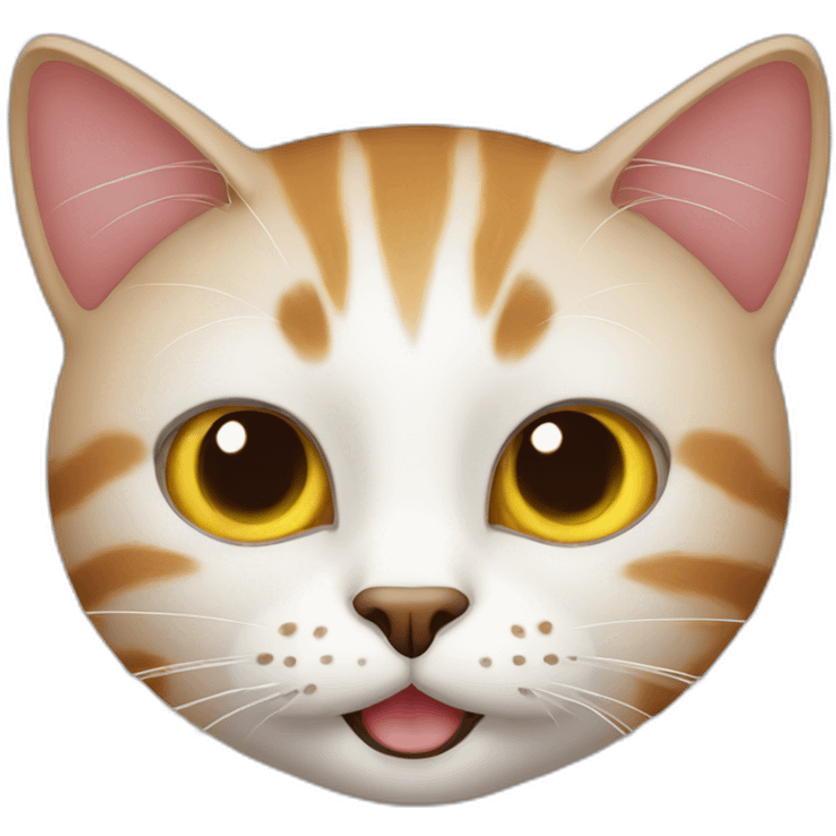 Funny cat emoji