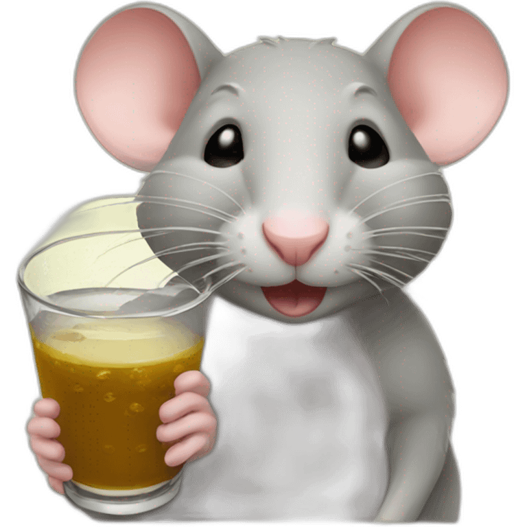 rat drinkingg emoji