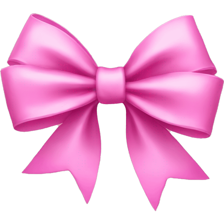 Pink bow emoji