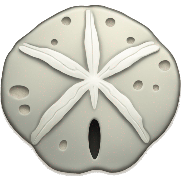 Sand dollar emoji