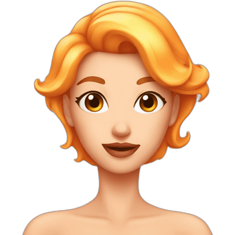 Sexy peach emoji