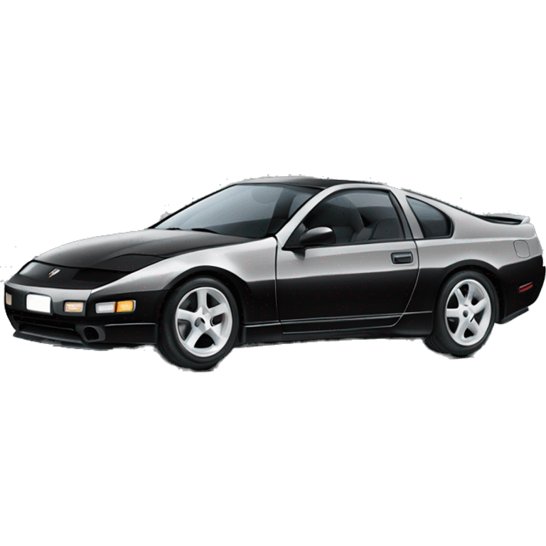 Black Nissan 300zx from 1996 emoji