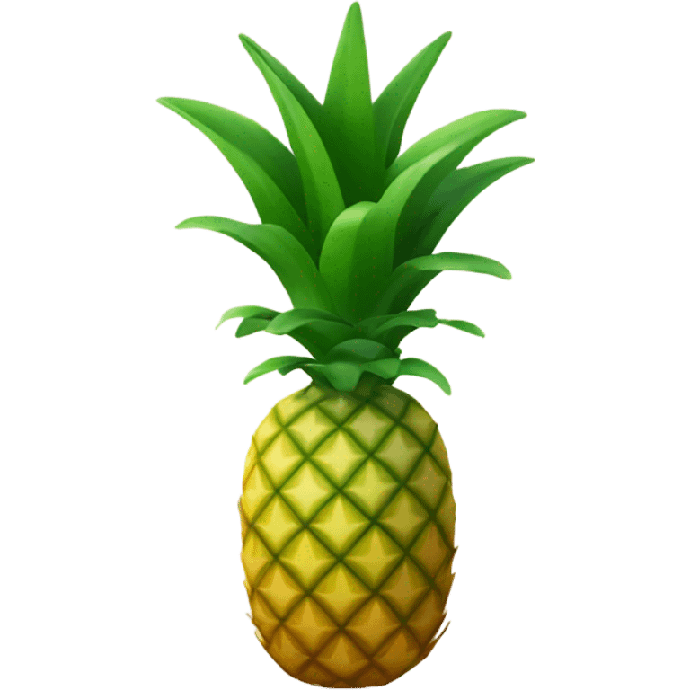 Upside down pineapple emoji