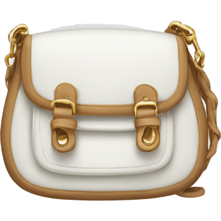 White coach purse emoji